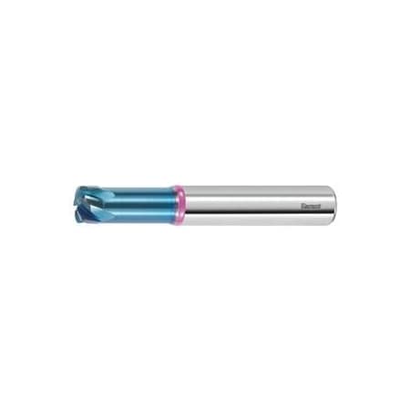 Garant Diabolo Solid Carbide End Torus End Mill, for Titanium, TiAlN Coated, 6 mm 206286 6